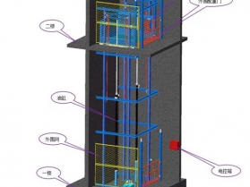 導(dǎo)軌式液壓升降平臺