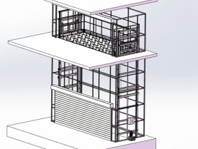 導(dǎo)軌式液壓升降平臺
